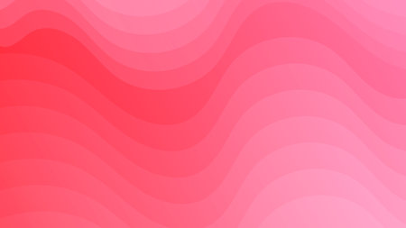 Abstract pink fluid shape modern background with copy space, vector.のイラスト素材