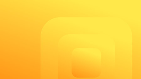 Abstract yellow background with fluid shapes modern concept.minimal poster. background for banner, web, cover, billboard, brochure, social media, landing page.のイラスト素材