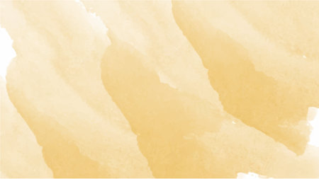 Abstract yellow watercolor background for your design, watercolor background concept, vector.のイラスト素材