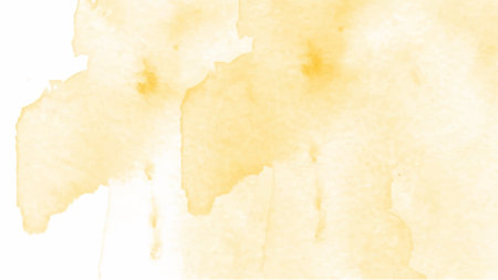 Abstract yellow watercolor background for your design, watercolor background concept, vector.のイラスト素材