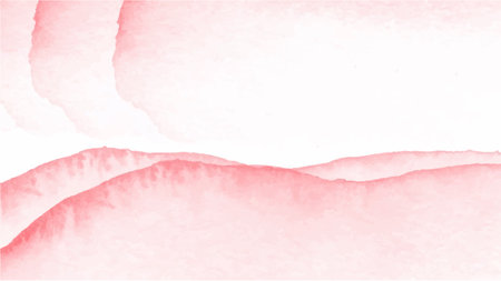 Abstract pink watercolor background for your design, watercolor background concept, vector.のイラスト素材