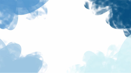 Blue watercolor background for textures backgrounds and web banners designのイラスト素材