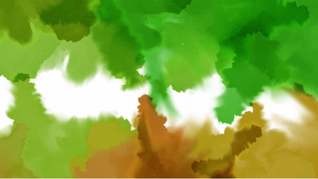Green watercolor background for textures backgrounds and web banners designのイラスト素材