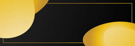 Dark black and gold lines background. Modern dark abstract vector textureのイラスト素材