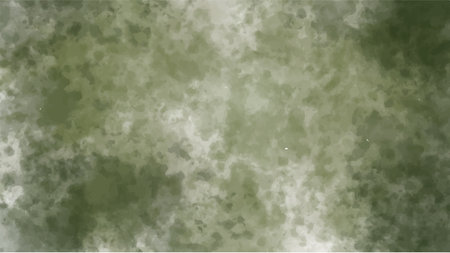 Abstract green watercolor background for your design, watercolor background concept, vector.のイラスト素材