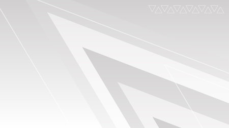 Abstract white and gray gradient background.geometric modern design with copy space, vector Illustration.のイラスト素材
