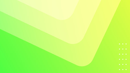 Abstract green fluid shape modern background with copy space, vector.のイラスト素材
