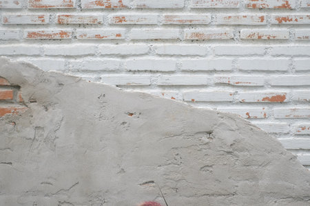 Old wall background. copy space for ddesign.の写真素材