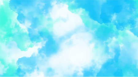 Blue watercolor background for textures backgrounds and web banners designのイラスト素材