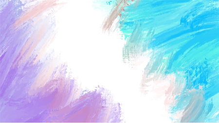 Abstract blue watercolor background for your design, watercolor background concept, vector.のイラスト素材