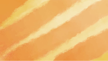 Abstract orange watercolor background for your design, watercolor background concept, vector.のイラスト素材