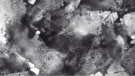 Black watercolor background. Watercolor background concept. vector.のイラスト素材