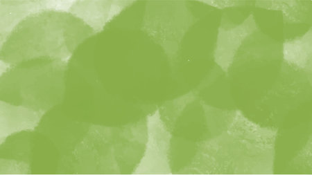 Abstract green watercolor background for your design, watercolor background concept, vector.のイラスト素材