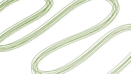 Abstract background with green lines on a white background. Vector illustration.のイラスト素材