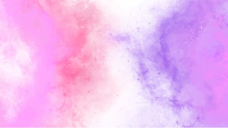 Abstract pink watercolor background. Digital art painting. Vector illustration.のイラスト素材