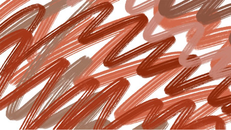 Abstract seamless pattern with hand drawn brushstrokes. Grunge texture.のイラスト素材