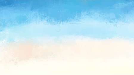 Blue watercolor background for textures backgrounds and web banners designのイラスト素材