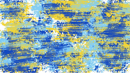 Abstract blue watercolor background.Hand painted watercolor. vectorのイラスト素材