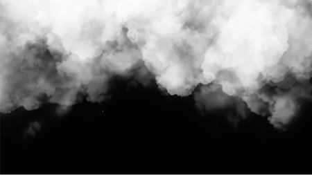 Abstract black watercolor background.Hand painted watercolor. vectorのイラスト素材