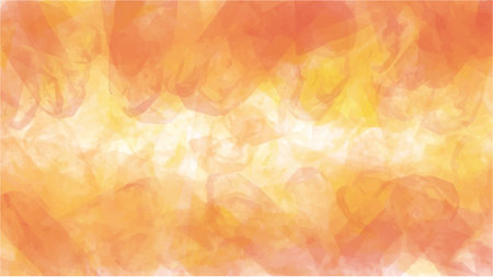 Abstract orange watercolor background.Hand painted watercolor. vectorのイラスト素材