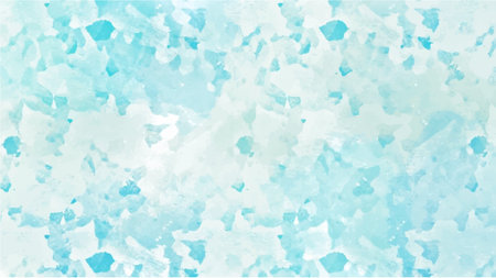 Abstract blue watercolor background.Hand painted watercolor. vectorのイラスト素材