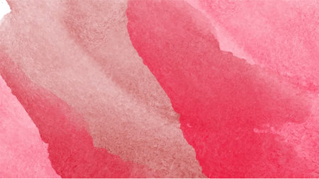 Abstract red watercolor background.Hand painted watercolor. vectorのイラスト素材