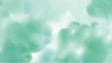 Abstract green watercolor background.Hand painted watercolor. vector