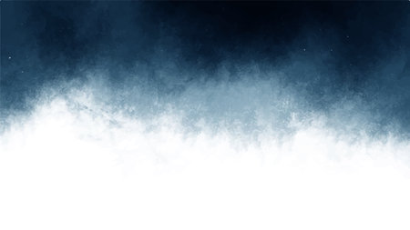 Abstract blue watercolor background.Hand painted watercolor. vectorのイラスト素材