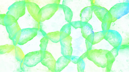 Abstract green watercolor background.Hand painted watercolor. vectorのイラスト素材