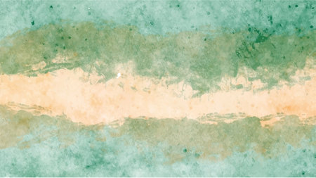 Green watercolor background for textures backgrounds and web banners designのイラスト素材