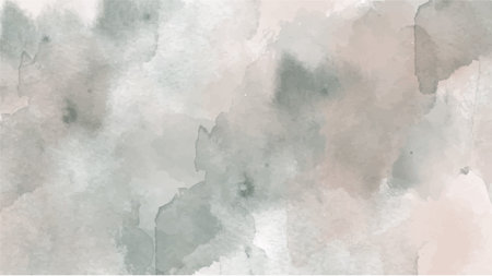Abstract earth tone watercolor background.Hand painted watercolor. vectorのイラスト素材