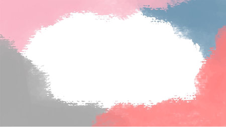 Abstract pink watercolor background.Hand painted watercolor. vectorのイラスト素材