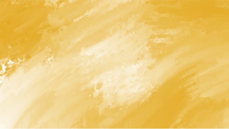 Abstract yellow watercolor background.Hand painted watercolor. vectorのイラスト素材