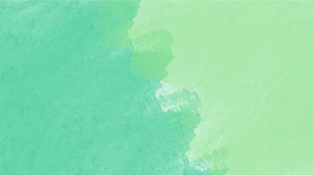 Abstract green watercolor background.Hand painted watercolor. vectorのイラスト素材
