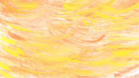 Abstract yellow watercolor background.Hand painted watercolor. vectorのイラスト素材