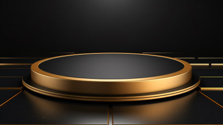 3d luxury podium for your product. Generative AIの素材