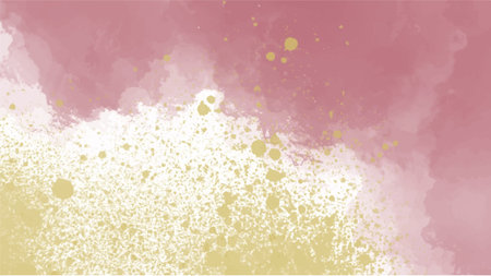 Abstract pink watercolor background.Hand painted watercolor. vectorのイラスト素材