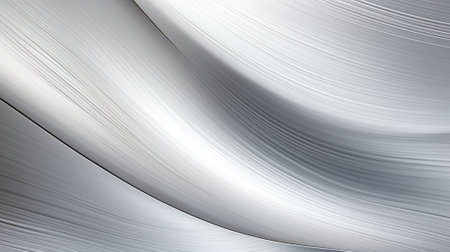 Aluminium background. Abstract grey background. Generative AIの素材