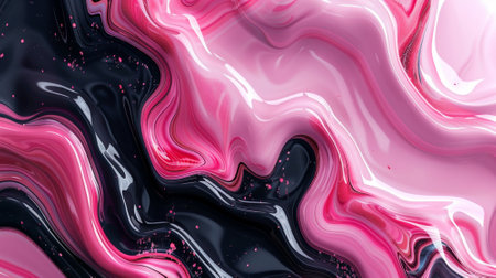 Abstract black and pink background. Modern background.の素材