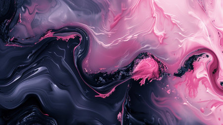 Abstract black and pink background. Modern background.の素材