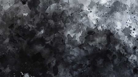 Black watercolor background for textures backgrounds and web banners designの素材