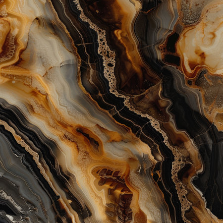 Marble texture background. Generative AI.の素材