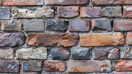 Brick texture background copyspace for your design. Generative AIの素材