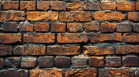 Brick texture background copyspace for your design. Generative AIの素材