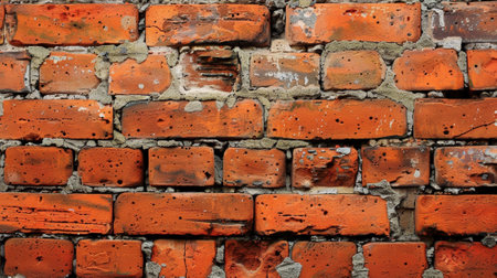 Brick texture background copyspace for your design. Generative AIの素材