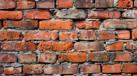 Brick texture background copyspace for your design. Generative AIの素材