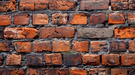 Brick texture background copyspace for your design. Generative AIの素材