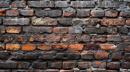 Brick texture background copyspace for your design. Generative AIの素材
