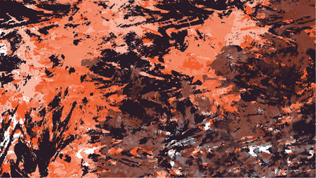 Abstract orange watercolor background.Hand painted watercolor. vectorのイラスト素材