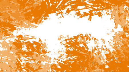 Abstract orange watercolor background.Hand painted watercolor. vectorのイラスト素材